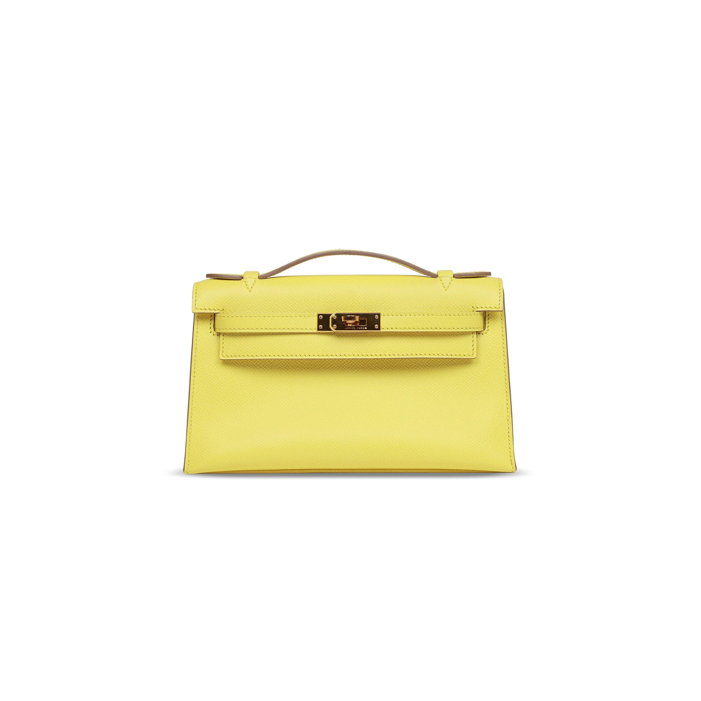 H**me5 kelly pochette epsom gold hardware (22*14*7cm)